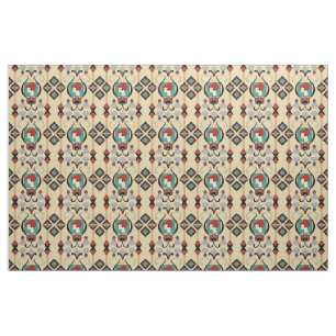 Art Deco Lady Fabric