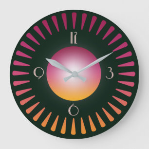 Art Deco Large Clock