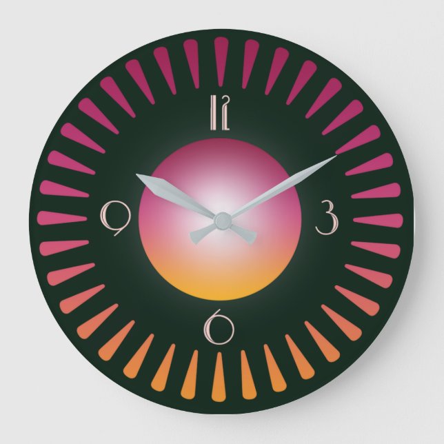 Art Deco Large Clock (Front)