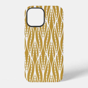 Art Deco leaves, classic seamless pattern. iPhone 12 Case