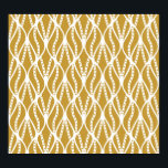 Art Deco leaves, classic seamless pattern. Poster<br><div class="desc">Classic Leaves Art Deco Seamless Pattern. Geometric Leaf Stylish Texture. Abstract Feather Retro Vintage Texture. Classic Art Deco leaves shine in a seamless pattern. Geometric elegance brought back. Elegant Art Deco leaves in a timeless pattern. Nature's grace reimagined! pattern, damask, abstract, seamless, background, illustration, flower, texture, decor, fashion, nature, vintage,...</div>