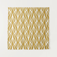 Art Deco leaves, classic seamless pattern.