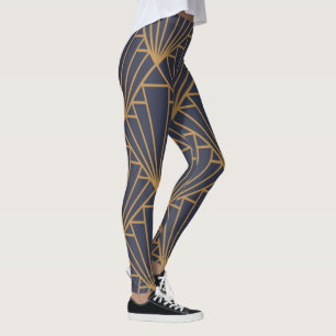 Art Deco  Leggings