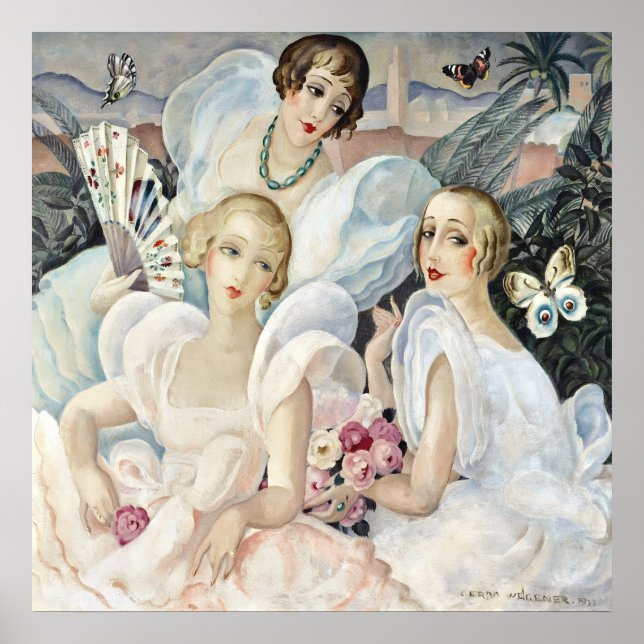 Art déco - Les femmes fatales (Devant)