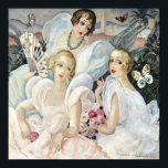 Art Deco - Les femmes fatales Poster<br><div class="desc">Date:1933. Les femmes fatales by Gerda Wegener. Style: Art Nouveau/ Déco</div>