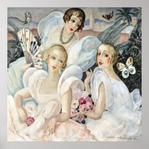 Art Deco - Les femmes fatales Poster