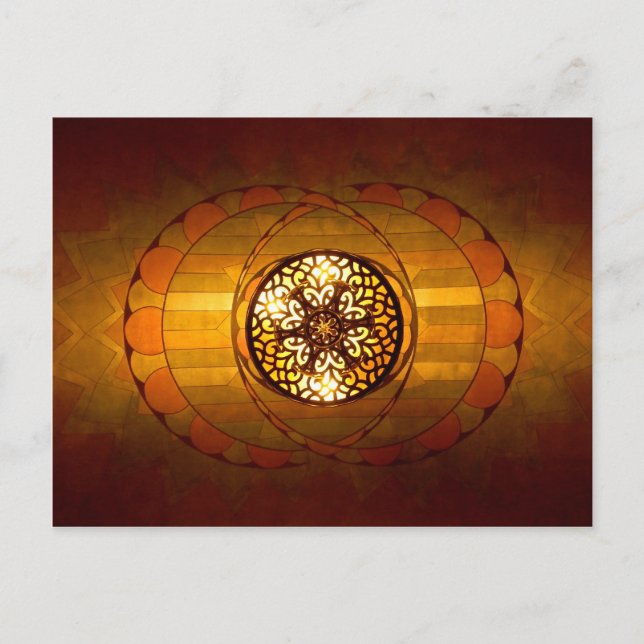 Art Deco Lighting Postcard (Front)