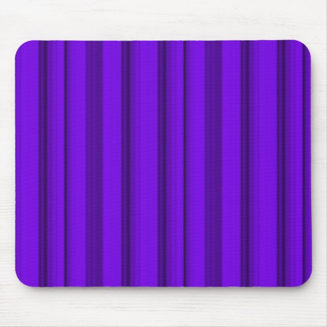 Art Deco  lila Vorhang Mouse Pad (Front)
