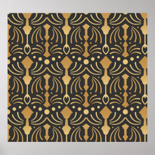 Art Déco Luxe : Elégance japonaise Vintage