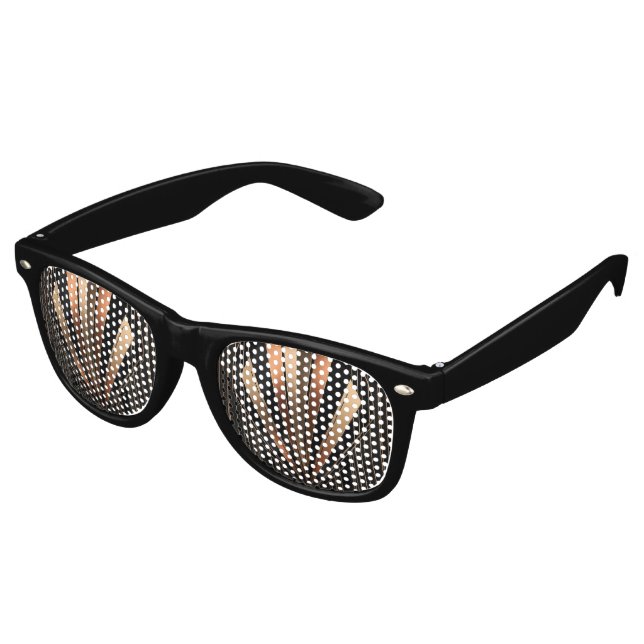 Art Deco Metallic Geometric Elegance Retro Sunglasses (Angled)
