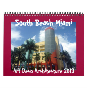 art deco miami 2013 calendar