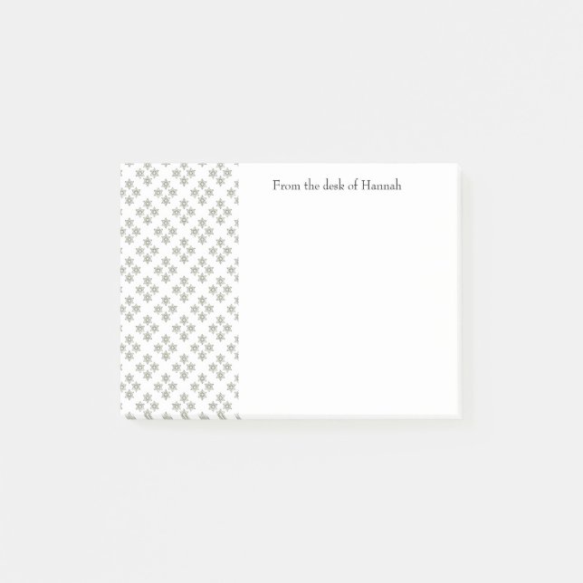 Art Deco Mini Stars Personalized Notes (Front)