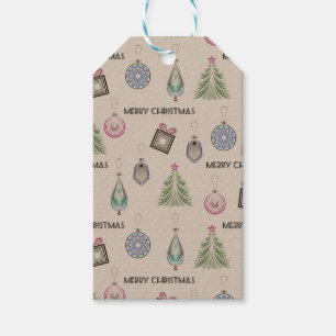 Art deco modern ornamental decor vintage craft ret gift tags