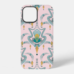 Art deco modern pattern graphic ornament. Abstract iPhone 12 Case