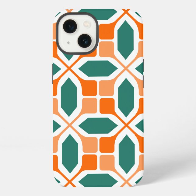 Art Deco Mosaic  iPhone Case (Back)