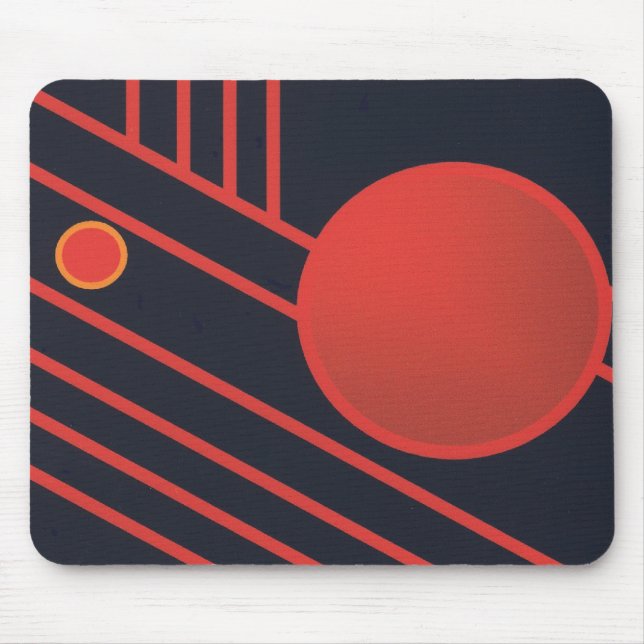 Art Deco Mouse Pad (Front)