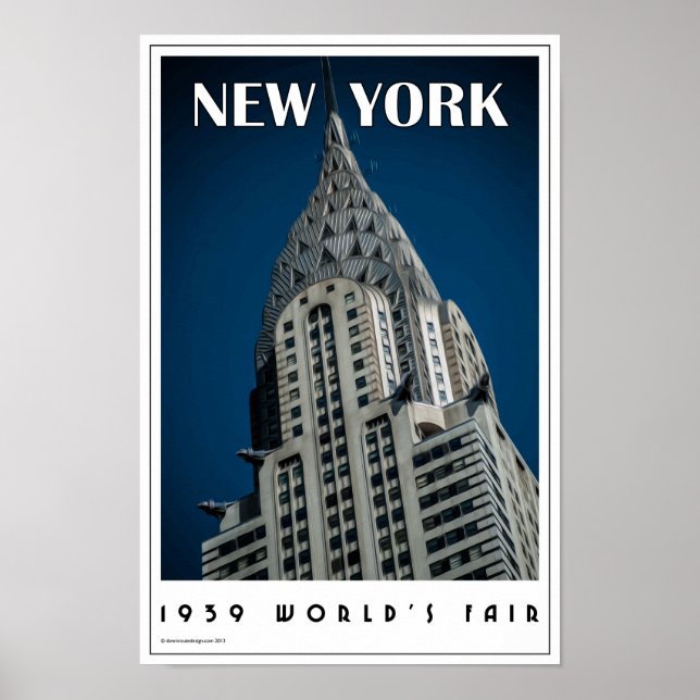 Art Deco New York Poster (Front)