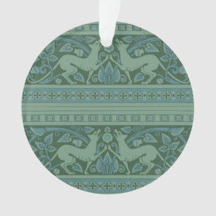 Art Déco Nouveau Chien Nature Motif animal