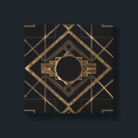 Art deco, nouveau,vintage,black,gold,chic,elegant, canvas print<br><div class="desc">Art deco,  nouveau, vintage, black, gold, chic, elegant, beautiful, modern</div>