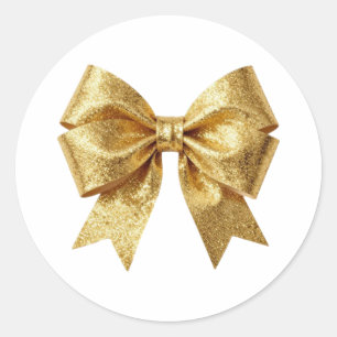 Art Deco Opulence Geometric Patterns Classic Round Sticker