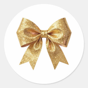 Art Deco Opulence Geometric Patterns Classic Round Sticker