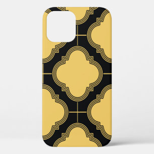 Art deco: ornamental seamless elegance. iPhone 12 case