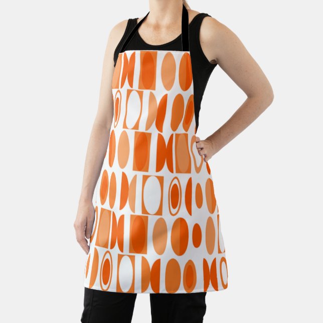 Art Deco Ovals  Apron (Insitu)