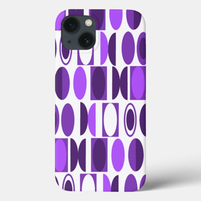 Art Deco Ovals Case-Mate iPhone Case (Back)