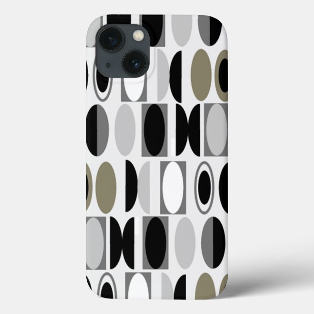 Art Deco Ovals  Case-Mate iPhone Case (Back)