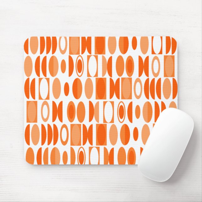 Art Deco Ovals  Mouse Pad (With Mouse)