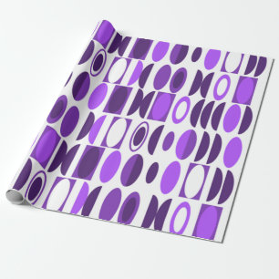 Art Deco Ovals Wrapping Paper