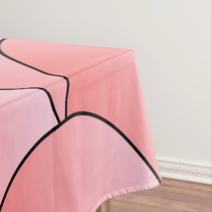 Art Déco Pales Roses Design Nappe