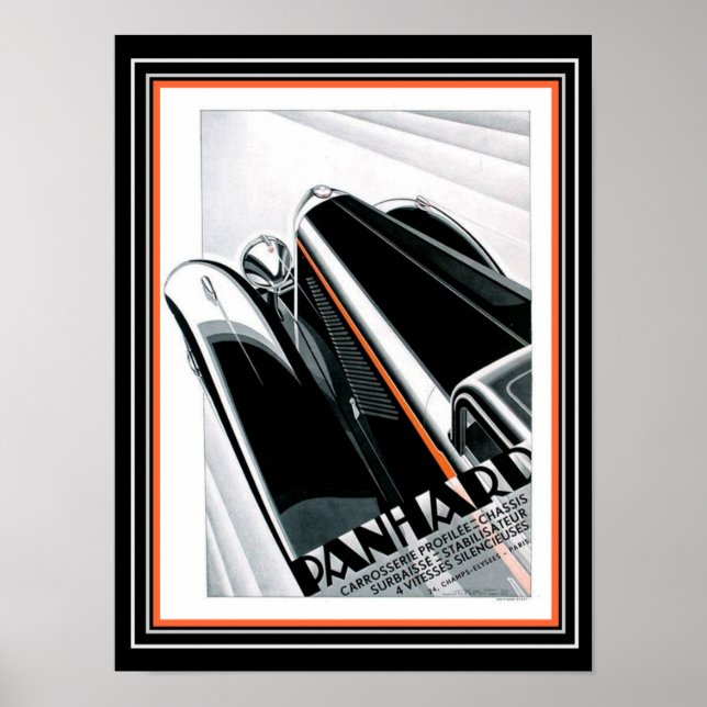 Art Déco Panhard Ad- Alex Kow (1932) (Devant)
