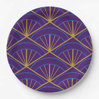 Art Deco Paper Plates