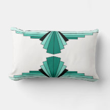 Art Deco Pattern in Greens