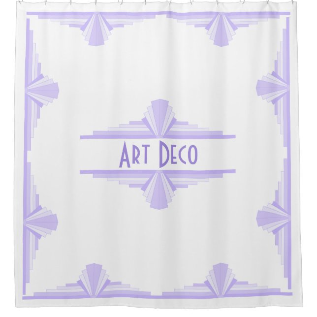 Art Deco Pattern in Lilac (Front)