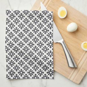 Art Deco Pattern Kitchen Towel
