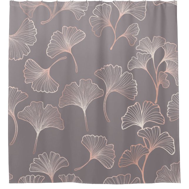 Art Deco Pink Leaf Pattern (Front)