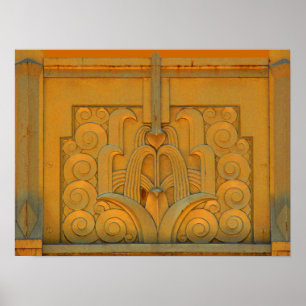 Art Deco-Print Poster