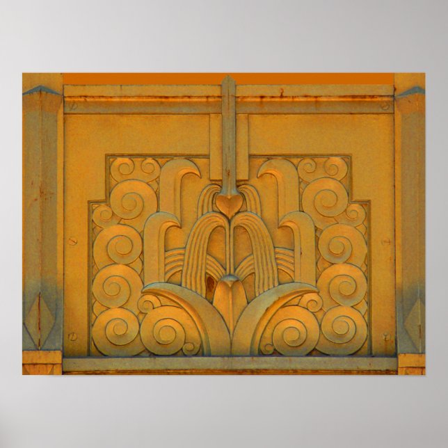 Art Deco-Print Poster (Front)