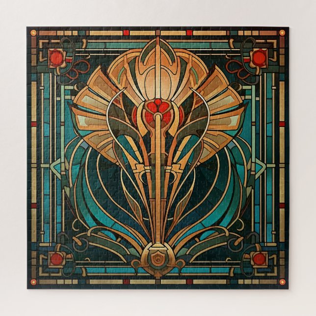 Art Deco Puzzle (Vertical)