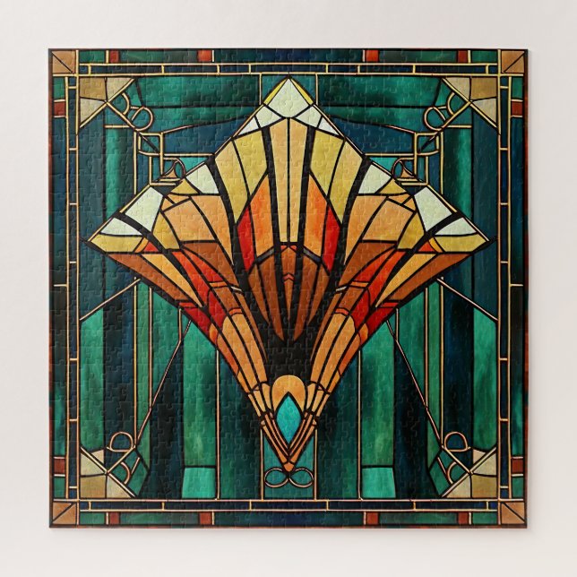 Art Deco Puzzle (Vertical)