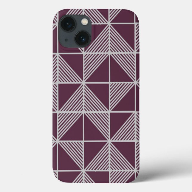 Art Deco Puzzle Case-Mate iPhone Case (Back)