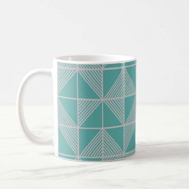 Art Deco Puzzle  Coffee Mug (Left)