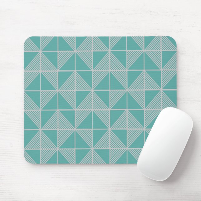 Art Deco Puzzle  Mouse Pad (With Mouse)