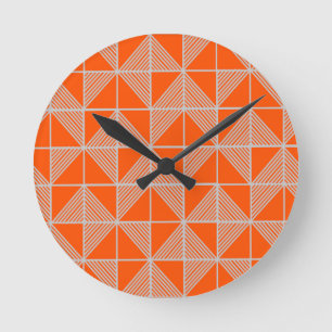 Art Deco Puzzle  Round Clock
