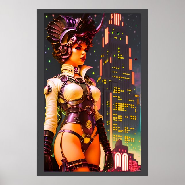 Art Deco Queen of 2025 Poster (Front)