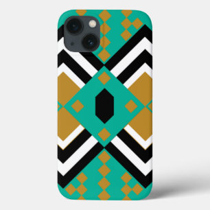 Art Deco Quilt Inspired iPhone 13 Case
