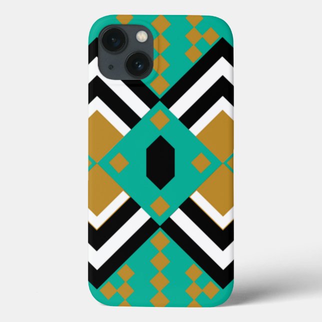 Art Deco Quilt Inspired  Case-Mate iPhone Case (Back)