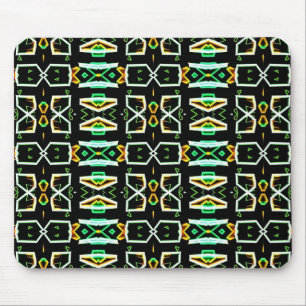 Art Deco Radio Crystals Mouse Pad